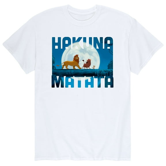 The Lion King - Officially Licensed Simba and Mufasa - Men's Short Sleeve Graphic T-Shirt