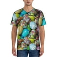thumbnail image 4 of Haiem Hip Hop Hipster Baseball Jersey Button Down Shirts Sports Uniforms Men Women Jersey(Easter Egg1,XX-Large), 4 of 9