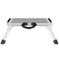 thumbnail image 5 of Fithood New Folding Aluminum Platform Step Stool RV Ladder With Reflective Stripe+Handle, 5 of 5