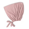 thumbnail image 1 of Pure silk cotton adjustable hair hiding hood cap elastic strap base small hat, 1 of 10