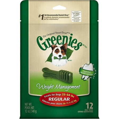 Greenies Weight Management Treat-Pak, Regular, 12 oz