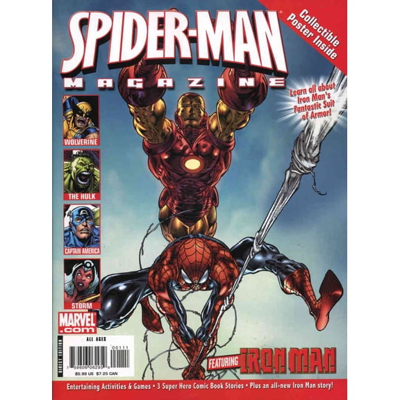 Spider-Man Magazine: Great Power #1 VF ; Marvel Comic Book