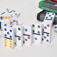thumbnail image 4 of Juego de Dominó LuckyWish Doble 6, 28 Piezas, Estuche Rojo, 4 of 6
