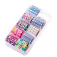 thumbnail image 1 of 1 Box Starry Sky Nail Color Nail Transfer Sticker Foil Sticker Candy Color Nail Shimmer Transfer Sticker Manicure Decorations Holographic Nail Paper Decals, 1 of 7