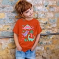 thumbnail image 3 of Kiijoy Toddler Girls Cartoon Dinosaur T-Shirt Short Sleeve Round Neck T Shirt Casual Tee, 3 of 3