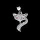 thumbnail image 2 of Colgante animal de strass, charm animal, colgante bricolaje, 2 of 9