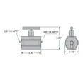 thumbnail image 2 of Freedom Hydraulics  Manually Released Check Valve With Pressure Relief Bypass, 3/8" NPTF - FCVMR38, 2 of 2