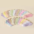 thumbnail image 3 of DEELLEEO 10 Pairs Candy-Colored Children‘s Socks  Solid Color Breathable Comfortable Casual Short Socks For Daily Wear And Outfits  Random Colors, 3 of 7