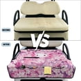 thumbnail image 5 of SEANATIVE Golf Cart Seat Covers for 2-Person Seats, Suitable for EZGO, Yamaha, Club Car and More, Scratch-resistant All Weather Golf Cart Accessory, Axolotl Cherry Blossom Pink, 5 of 7