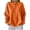 #2Orange, variant on Womens Waffle Knit Sweatshirt Henley Button Down