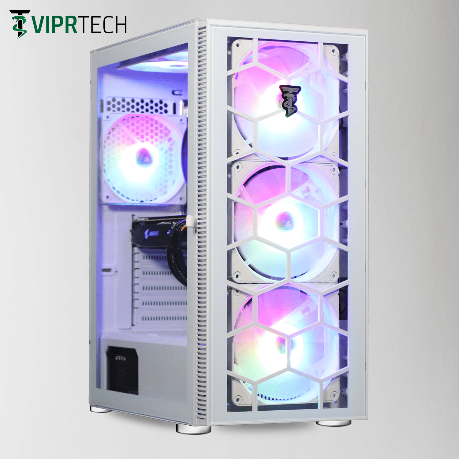 ViprTech.com Gaming PC Computer Desktop - AMD Ryzen 5 (12-LCore), NVIDIA GTX 1060 6GB, 8GB DDR4 RAM, 1TB HDD, VR-Ready, RGB, WiFi, 10 Pro - Walmart.com
