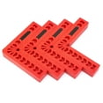 thumbnail image 2 of Positioning Squares, 3Inch/4Inch 90 Degree Positioning Squares, Woodworking Tool Set Of 4 Drawers For Cabinets Or Drawers For Picture Frames Woodworking, 2 of 7