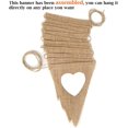 thumbnail image 3 of 13PCS White Love Heart Shape Printing Triangle Burlap Banner Vintage Rustic Wedding Party Decorations Banner, 3 of 7