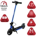 thumbnail image 2 of Scooter Eléctrico para Niños con Luces LED Plegable Batería de Litio 24V Ruedas de Goma Soporta hasta 60 kg, 2 of 6