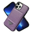 thumbnail image 2 of Mantto Back Wallet Case for iPhone 15 Plus 6.7" - Premium PU Leather Phone Case with Card Holder - Shockproof RFID Blocking Flip Kickstand Full Body Protection Cover for iPhone 15 Plus - Purple, 2 of 5