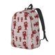 thumbnail image 1 of Disketp Red Lobster With Claws Mochila de Lona Estampada, Mochila Escolar de Viaje Ligera para Estudiantes y Portátil-Medium, 1 of 5