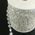 thumbnail image 5 of Guirnalda de cuentas de plástico con forma de placa de colores de 10 mm, accesorio decorativo para bodas, 30 m por rollo, 5 of 5