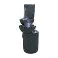 thumbnail image 4 of Hi-Line Gift 40'' LED Lights Fountain, Resin Black, 4 of 5