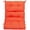 Orange, variant on GVN 22 x 44 Inch Tufted Outdoor Patio Chair Seating Pad-Orange, Kitchen Chair Cushions, Dining Chair Pads