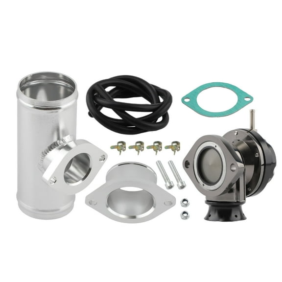 Maxpeedingrods Universal Billet Aluminum Type-rs Turbo Blow Off Valve Bov 2.5"flange Pipe Black