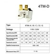 thumbnail image 3 of EJYWPSWD 110v Refrigerator Voltage Protector Thermal Relay for Refrigerator Spare Parts Fridge and Frezzer 220v 4tm-D, 3 of 6