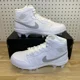 thumbnail image 1 of Sizes 7-16 N I-K-E Jo r-dan 1 Mid TD Football Cleats White Grey Fog FJ6805-101 NEW, 1 of 6