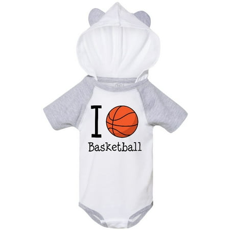 

Inktastic I Heart Basketball Gift Baby Boy or Baby Girl Bodysuit