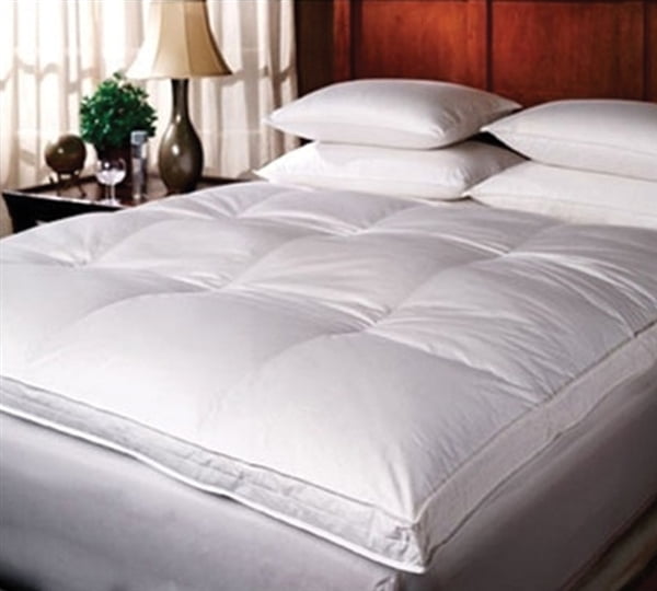 Luxury Duck Feather & Down MATTRESS TOPPER Enhancer Deep All Sizes Available 