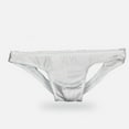thumbnail image 3 of ZQUUVOU Men's T-Back Briefs Breathable Underwear Support Pouch Underwear (White,XL), 3 of 4