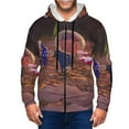 thumbnail image 6 of Lsque Pikmin for Mens Full-zip Hoodie, Zip-up Pullover Hooded Sweatshirt, Kangaroo Pocket Hoodie Ideal for Daily Wear, Travel, and Home-Large, 6 of 8