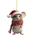 thumbnail image 2 of Iumwxz Rollbacks on Essentials Christmas Decorations for Mice Christmas Trees Home Decor Car Decorations Christmas Gifts home decor christmas clearance outdoors indoor, 2 of 5