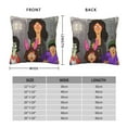 thumbnail image 4 of Throw Pillow Covers 12"x12" Inch, Bob's Burgers Decorative Pillow Case for Sofa Couch Chair Bedroom Modern Decor, 4 of 7