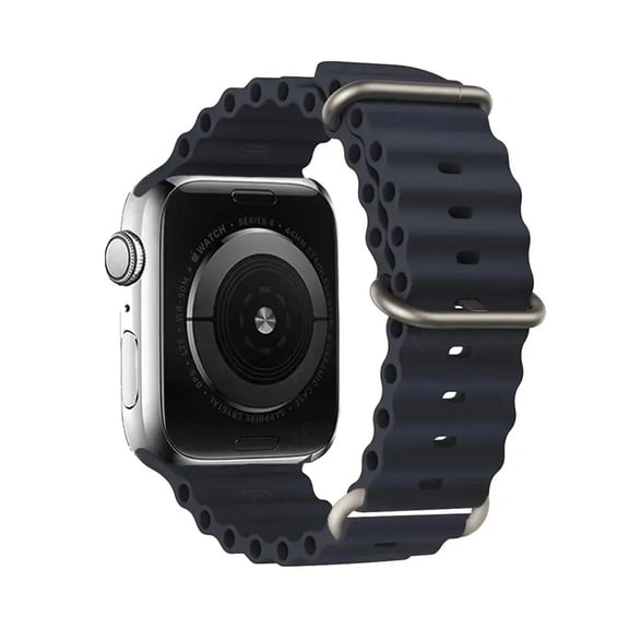 RoseOcean For Apple watch Ultra Band 49mm 45mm 44mm 42mm 38 40mm 41mm Sport Silicone bracelet correa iWatch series 9 7 8 4 5 6 SE 2 Strap