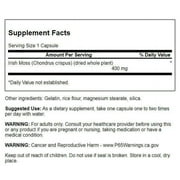 Swanson Full Spectrum Irish Moss 400 Milligrams 60 Capsules (2 Pack)