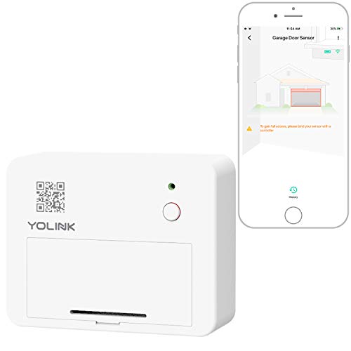 Smart Garage Door Sensor Yolink 1 4 Mile World S Longest Range Wireless Garage Door Sensor Works With Alexa Ifttt Smartphone Monitoring App Alerts Open Reminder Home Security Yolink Hub Requir Walmart Com