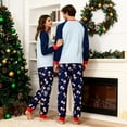 thumbnail image 5 of Couple Christmas Pajamas Adults Santa Christmas Long Sleepwear Matching Christmas Pyjamas for Men Women, 5 of 5