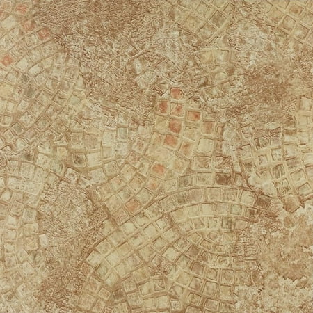 Mosaico Clasico Ancient Beige Mosaic 12x12 Self Adhesive Vinyl Floor Tile - 45 Tiles/45 sq. ft.