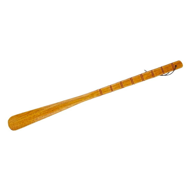 Calzador de Cuerno de de Calzador para Personas Mayores Hombres Mujeres atención Y Reparación de Calzado Marrón 55cm Sunnimix Cuerno de zapato de madera para mujer