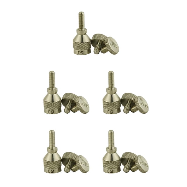 Naiovety Tornillos de ajuste de cuello de saxofón tenor Instrumentos de acero Músicos 4 mm 5mm 5piezas