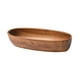 thumbnail image 2 of Bandeja de madera para servir, plato de frutos secos, utensilios de cocina portátiles, bandeja ovalada para servir. 22cm, 2 of 9
