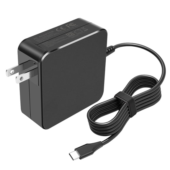 65W USB C Type-C Charger for Lenovo,Hp,Dell, Acer, Asus, Samsung, Universal USB C Laptop Charger for Hp Chromebook X360/Spectre X360 Type C Power Supply Cord