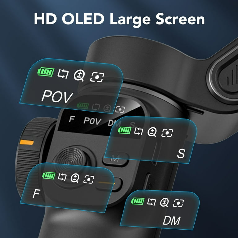 AOCHUAN Smart X2 Smartphone Gimbal Stabilizer with 360° Rotation