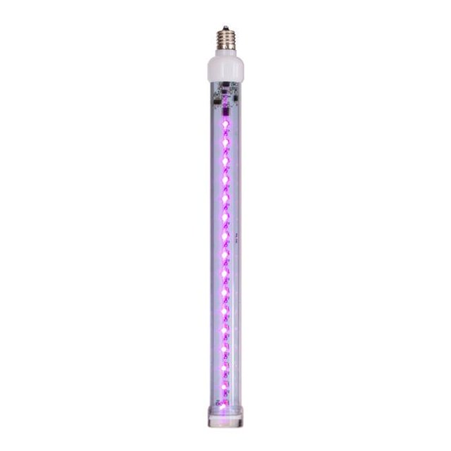 Vickerman XS12C100 Tube de Neige Rose C9 12 Po. - Lot de 5