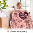thumbnail image 3 of Best Daughter Ever Fleece Wearable Blanket Hoodie - Daughter Gift from Mom, Gifts for Daughter, Mother Daughter Gift - Gifts for Daughter for Christmas, Daughter Birthday Gifts Ideas, 3 of 6