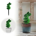 thumbnail image 1 of Riforla Rabbit Shape Insert Rabbit Green Insert Potted Easter Bunny Suitable for Easter Decoration Indoor Desk Style Outdoor/Indoor/Home Decor Green_007, 1 of 7