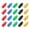 Color:Random color, variant on 20PCS Large Anti Wind Tent Anchors Shelter Clip Canopy Clip PP Texture for Camping Hammocks and Outdoor Equipment