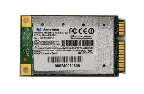 Wireless Mini PCI E WLAN Card With Bluetooth 3.0 PINH-long For Azurewave AW-NB037H 802.11nbg