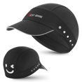 thumbnail image 4 of Forro para casco de bicicleta gorras reflectantes para ciclismo de montaña para hombres y mujeres (negro), 4 of 8
