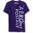 thumbnail image 1 of Camiseta Gráfica Aeropostale para Hombre Aero Ny Morado Grande, 1 of 1