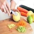 thumbnail image 4 of HBFAGFB Lemon Zester Grater,Stainless Steel Orange Citru Kitchen Peeler Tool with Channel Knife, 4 of 6
